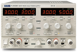 Aim-TTI PL303QMD Bench System DC Power Supply, Linear Regulation, Smart Analog Controls Dual Output, 2 x 30V/3A, No Interfaces