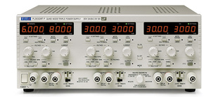 Aim-TTI PL303QMT-P Bench System DC Power Supply, Linear Regulation, Smart Analog Controls Triple Ouput, 2 x 30V/3A plus 6V/6A, USB, RS232 & LAN Interfaces