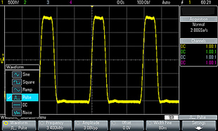 Keysight DSOX2WAVEGEN Built-in Function Generator Option for InfiniiVision 2000 X-Series Oscilloscopes