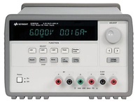 Keysight E3631A DC power supply. Triple output: 0- +25V, 0-1A; 0- -25V, 0-1A; 0- 6V, 0-5A  80W.