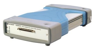 Keysight U2351A Basic multifunction DAQ, 16-CH single-ended or 8-CH differential analog inputs; 250KS/s